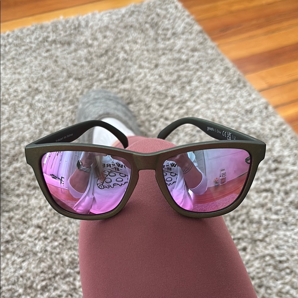 goodr Sunglasses with Purple/Pink Lenses